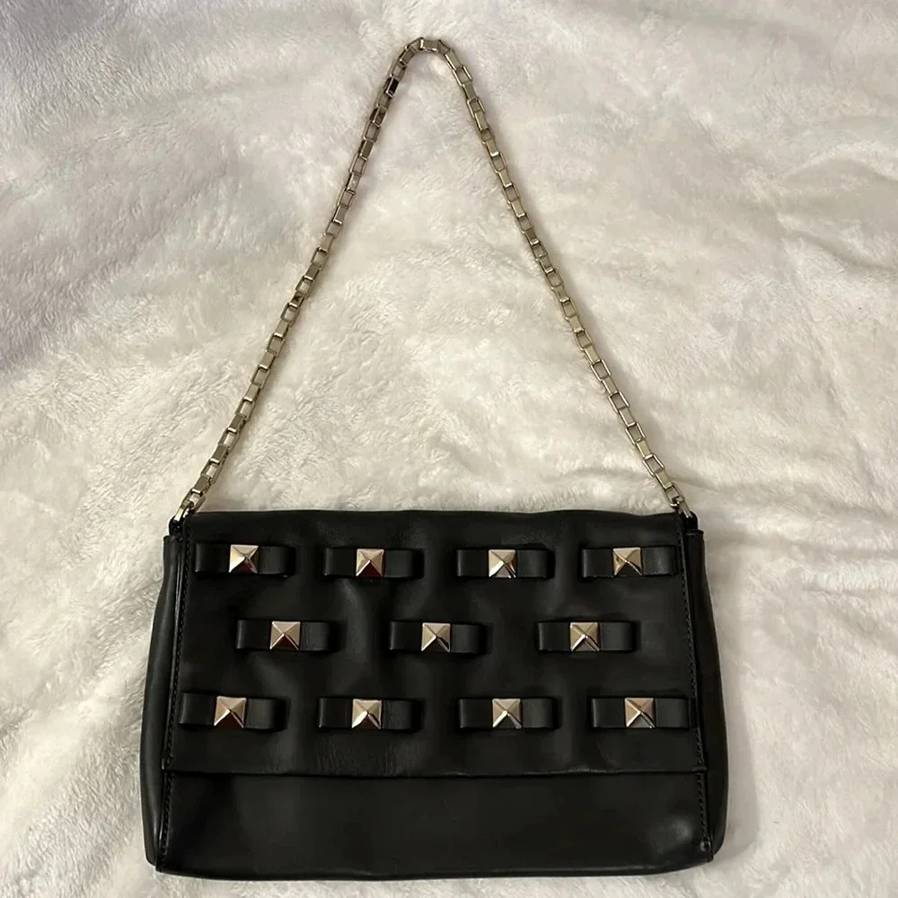 ✨ EUC Kate Spade ♠️ Bow Studded Shoulder Terrace Felicia Bag